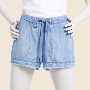 Anthropologie Chambray Shorts